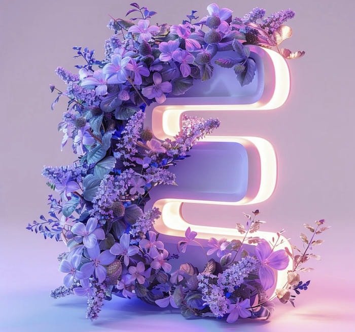 thin outline e profile