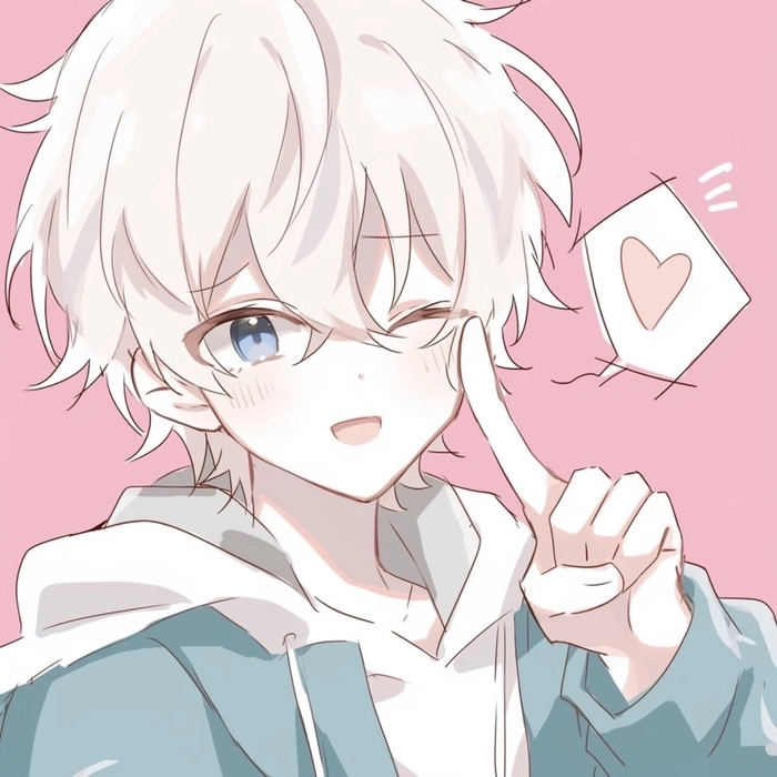 Anime boy dp for Instagram with a cool expression