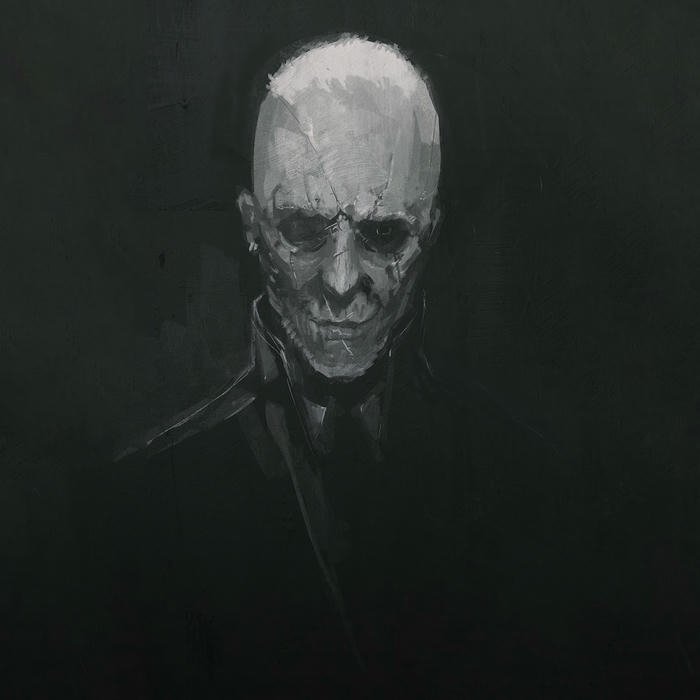 Black dp stylish minimal avatar with dark vibes