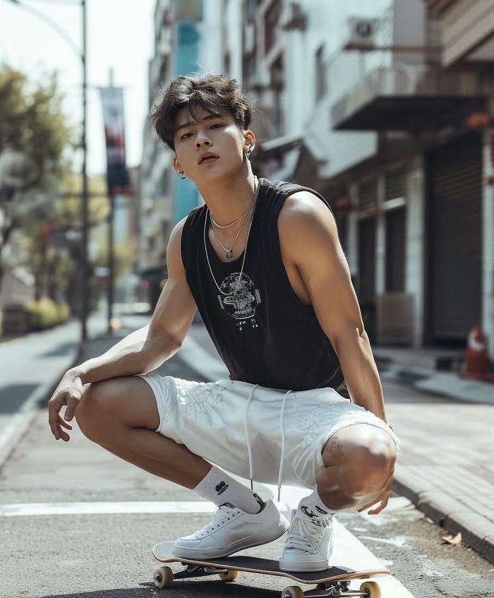 Boy avatar sinister look