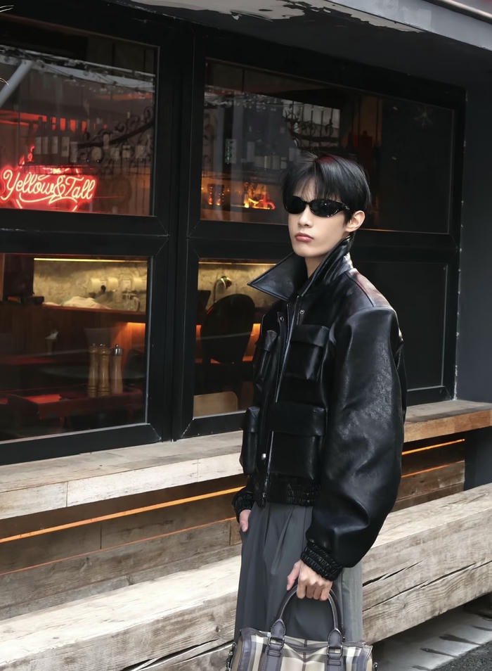 Boy with dark instinct