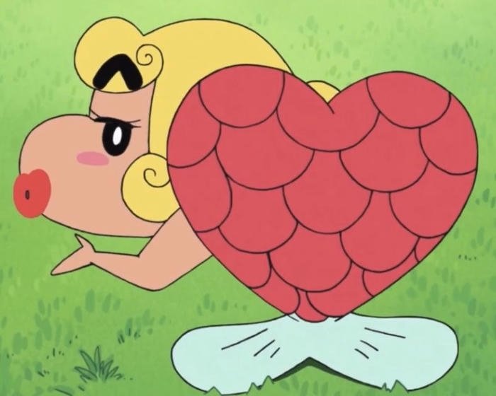 Cartoon Shinosuke DP Comedy Reaction Style