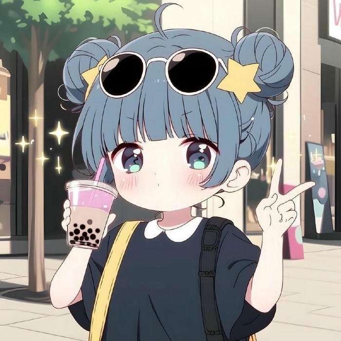 Cozy Aesthetic Profile Style Cute Cartoon DP