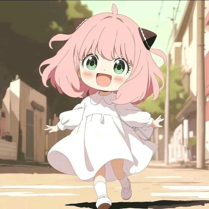 Cute Cartoon DP Adorable Happy Mood Design