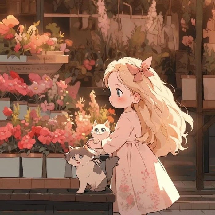 Cute Cartoon DP Digital Cartoon Artwork