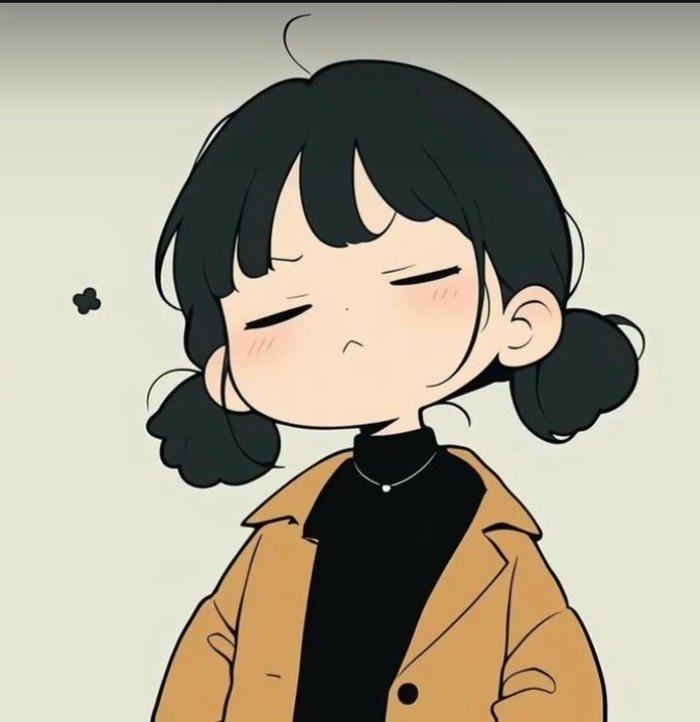 Cute Cartoon DP Smooth Line Cartoon Drawing