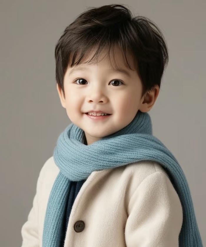 Cute teenage boy avatar