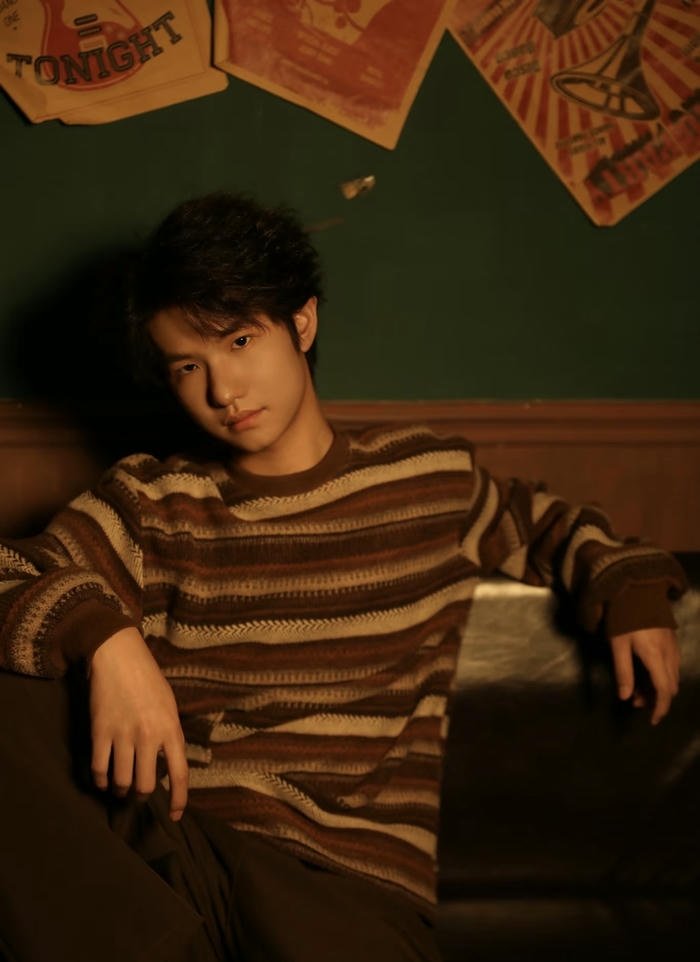 Dark edge boy profile