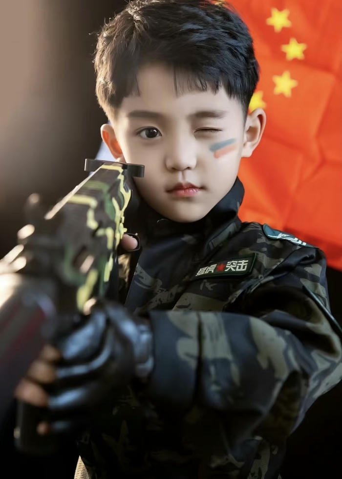 Dark style boy avatar