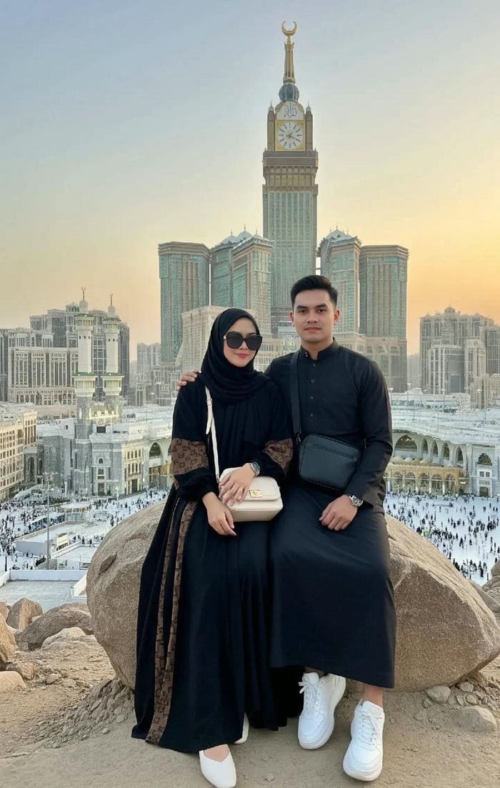 Dp muslim couple calm romance