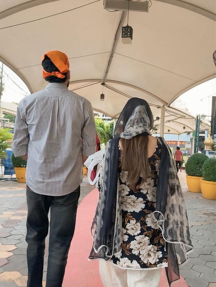 Dp punjabi couple cultural bond