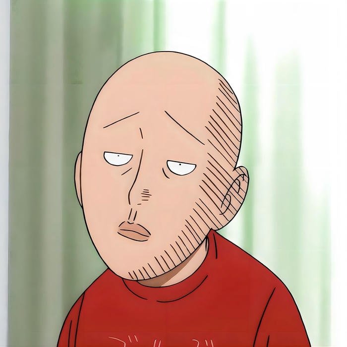 Expressive anime face perfect for funny dp use