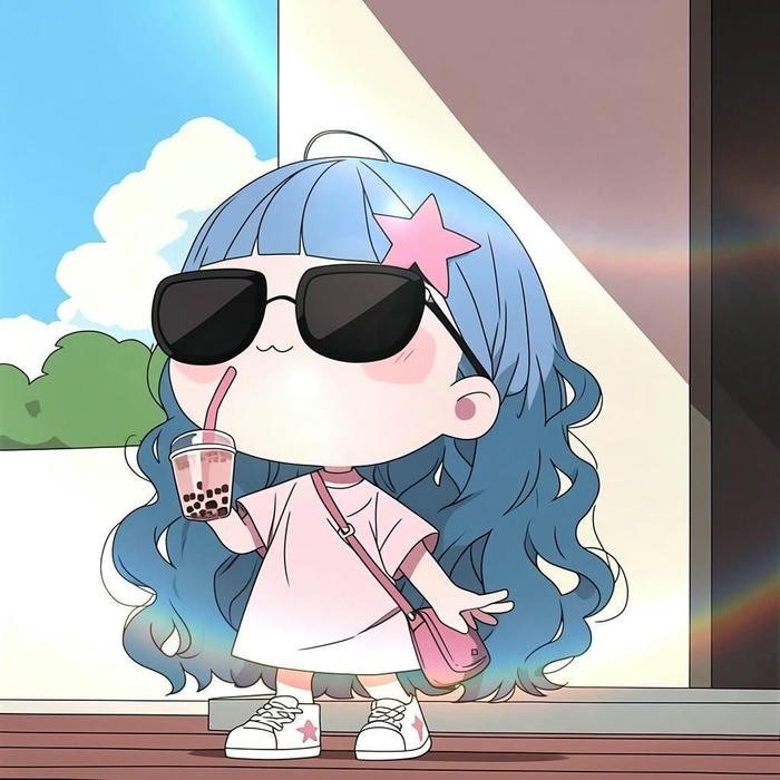 Friendly Cute Face Illustration Cute Cartoon DP