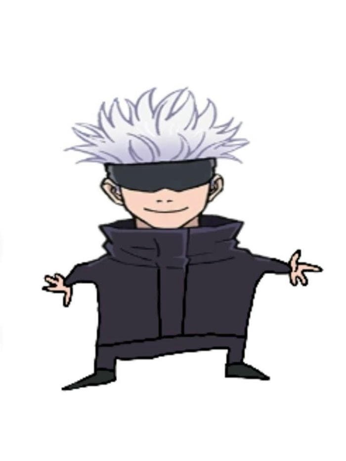 Funny dp anime artwork capturing a goofy smiling face