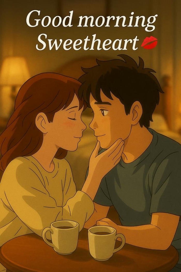 Good morning my love images caring