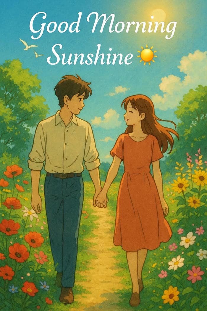 Good morning my love images joyful