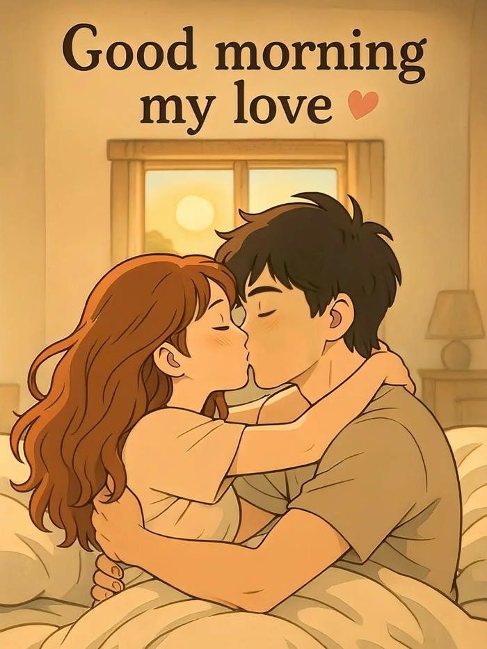 Good morning my love images sweet