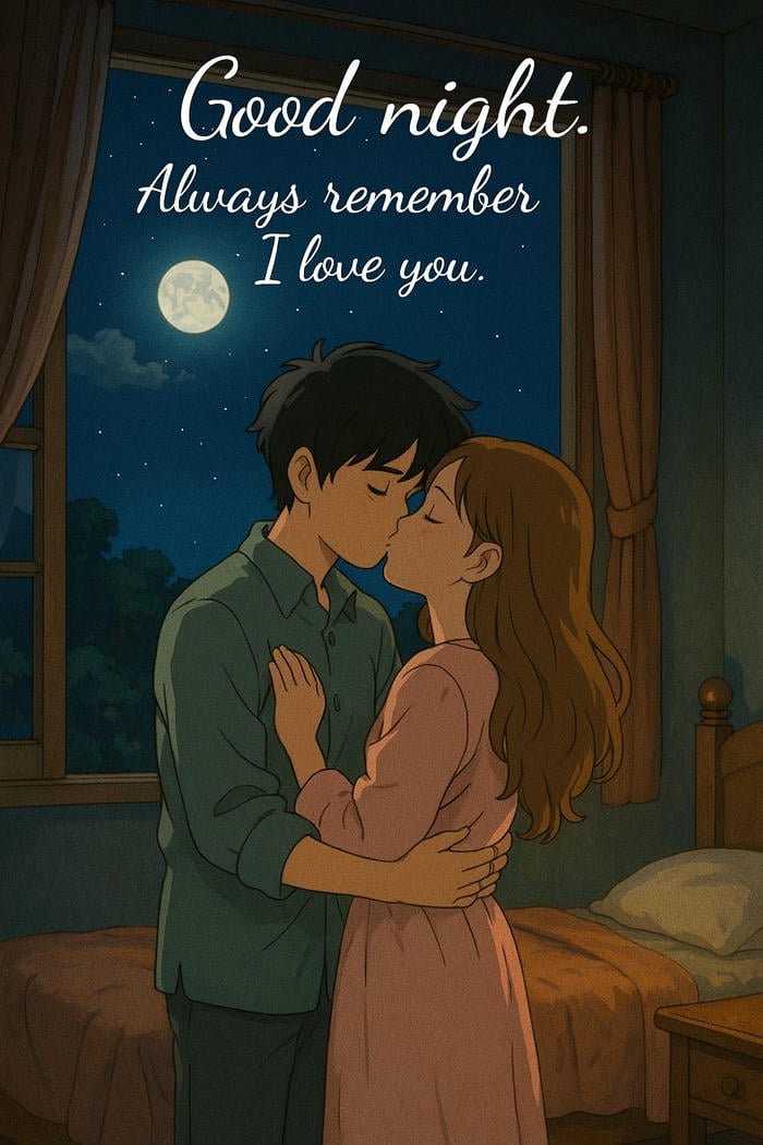 Good night my love images caring