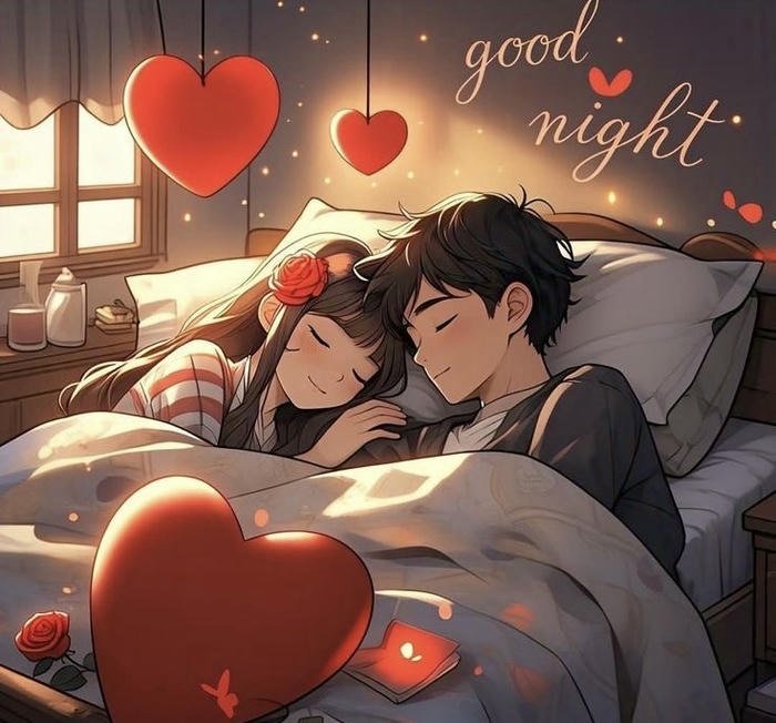 Good night my love images emotional