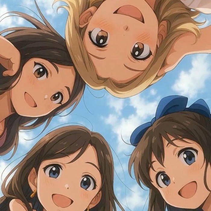 Group friends dp joyful memories shared with friends