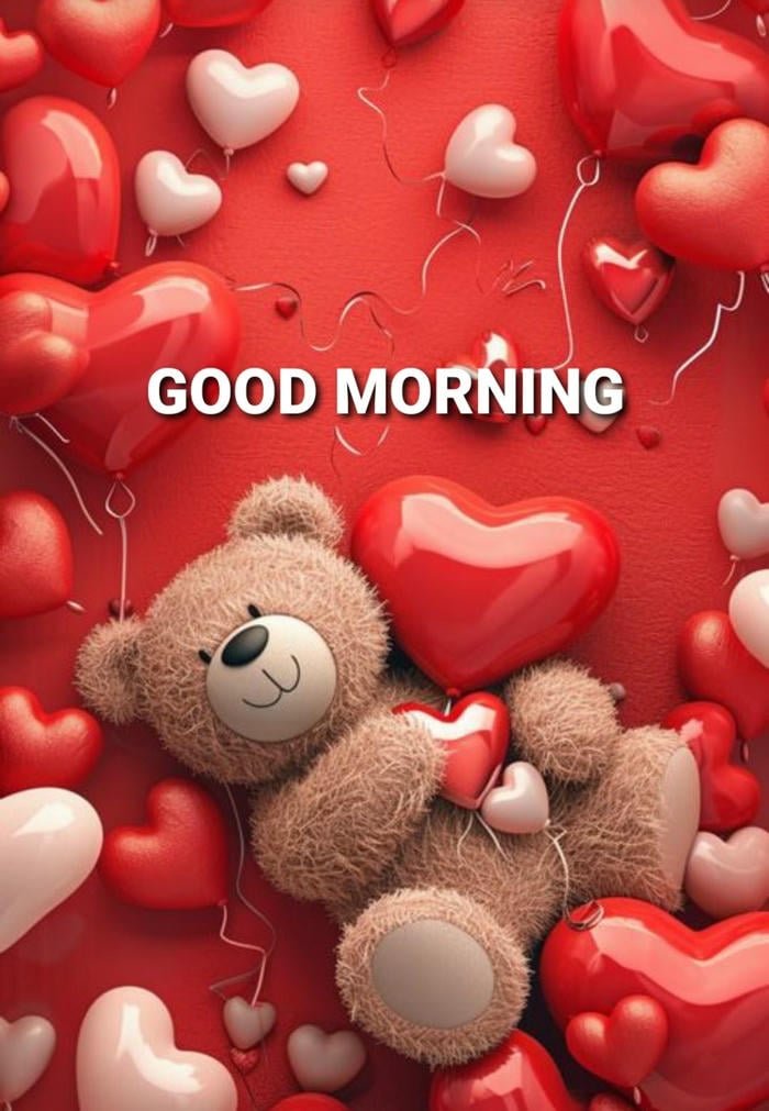 Image Cute morning love affection
