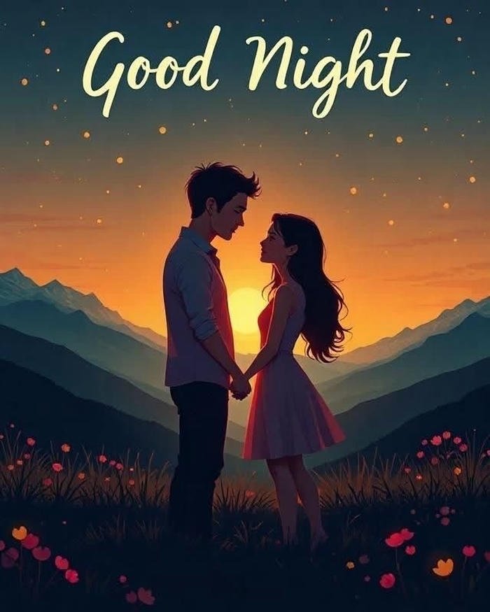 Image Peaceful good night love calm