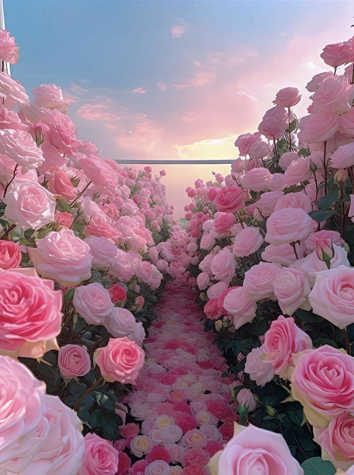 Image love rose hd cute