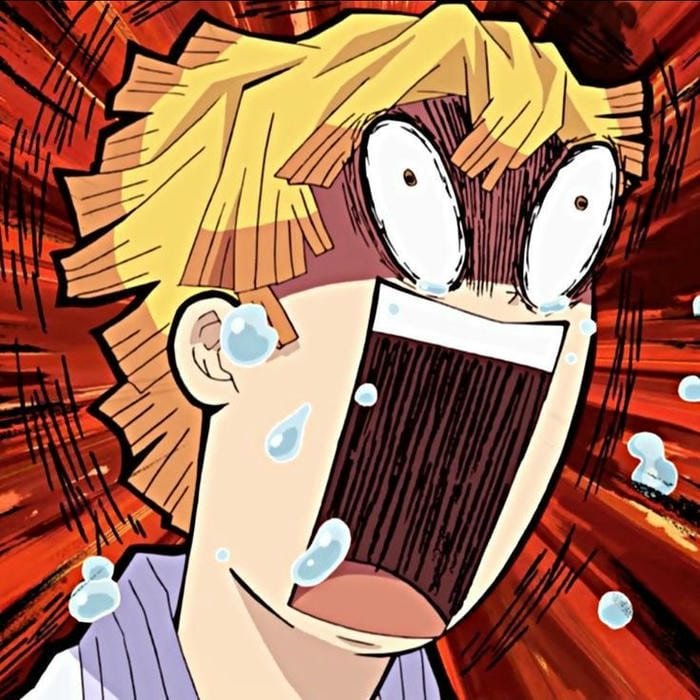 Joyful anime character design for funny dp use