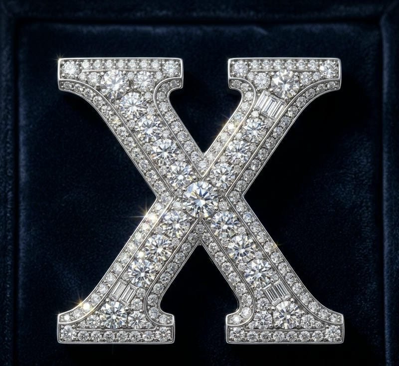 Modern X Name Profile Pictures Cute and Minimal