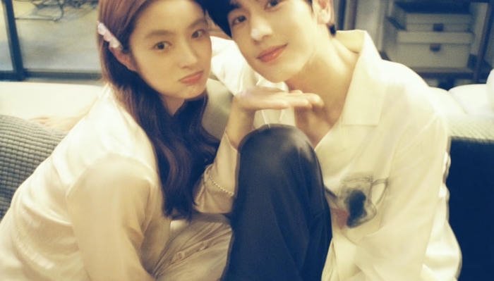 Photo cute love joyful moments