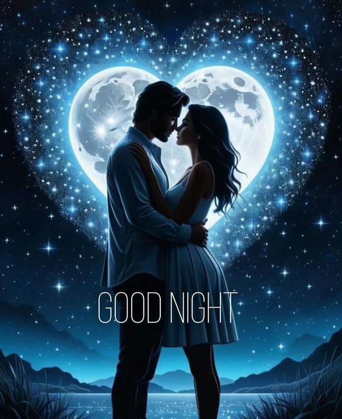 Photo good night my love cute