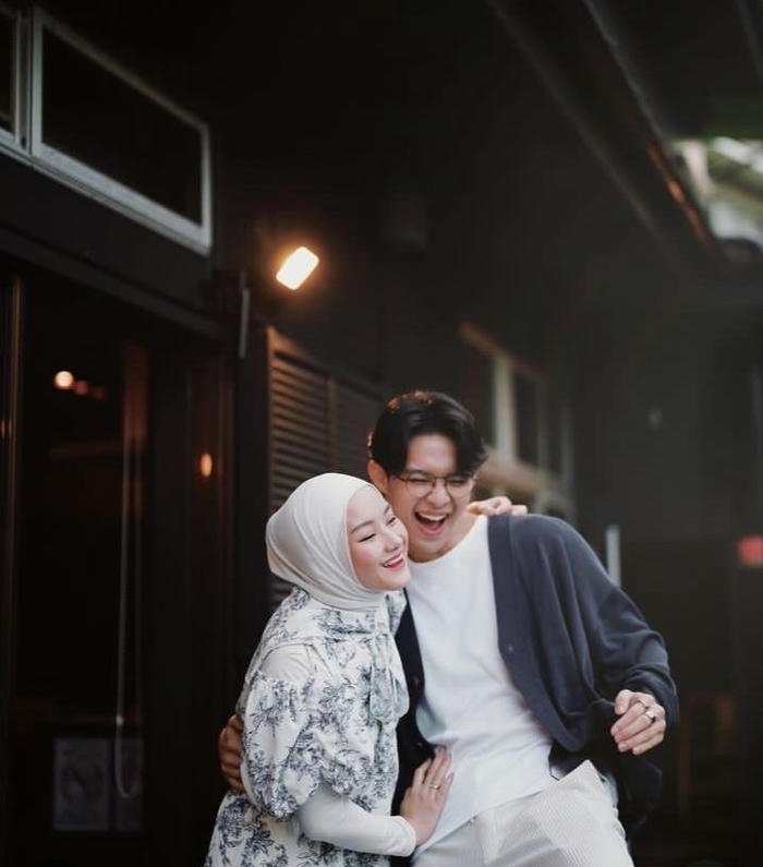 Photo hijab couple dp harmony