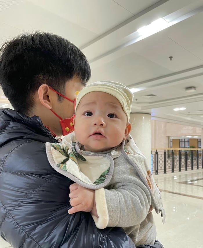 Photo love cute baby beauty