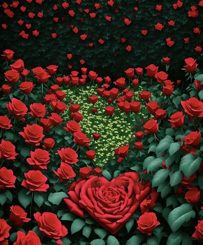 Photo love rose hd beauty