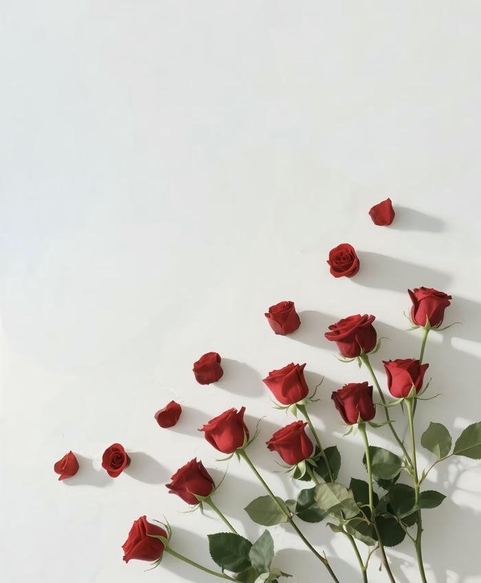 Photo love rose hd petals cute