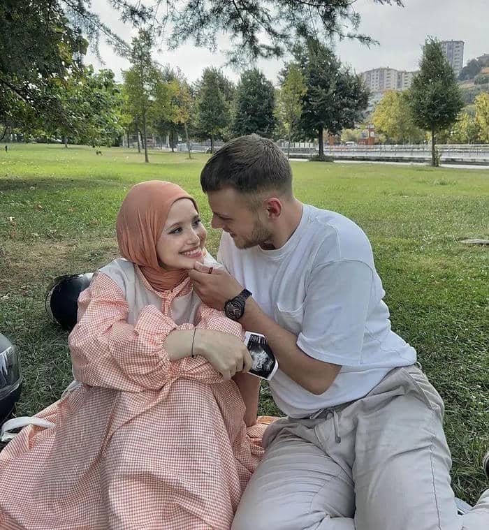 Photo muslim couple dp loving presence