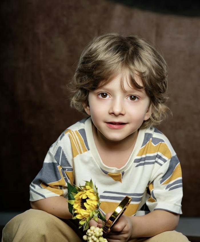 Playful boy profile image