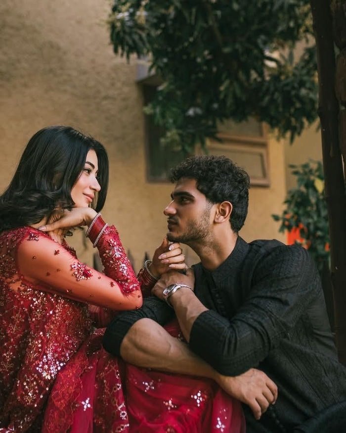 Punjabi couple dp expressive romance