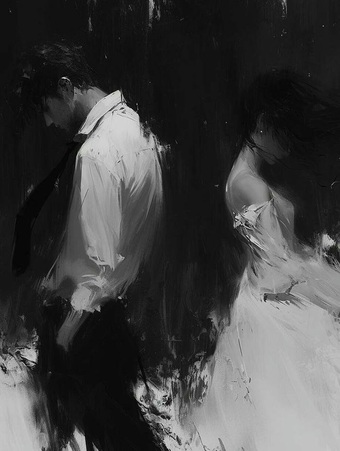 Sad couple dp lost connection vibes