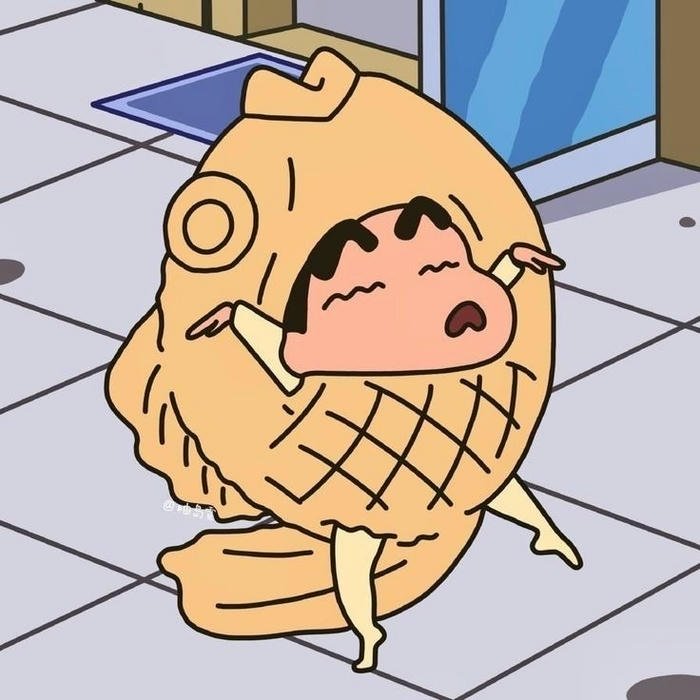 Shinosuke Cartoon DP Showing Funny Mood