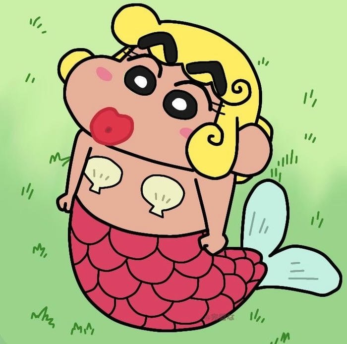 Shinosuke Funny DP Cartoon Close Face