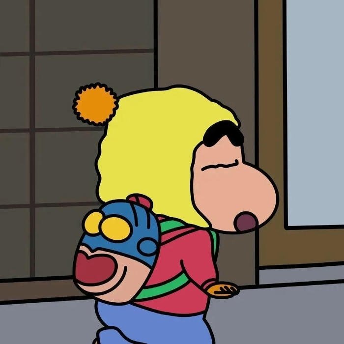 Silly Cartoon Shinosuke DP Playful Expression