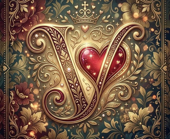 Trendy V Name Profile Pictures Soft and Minimal