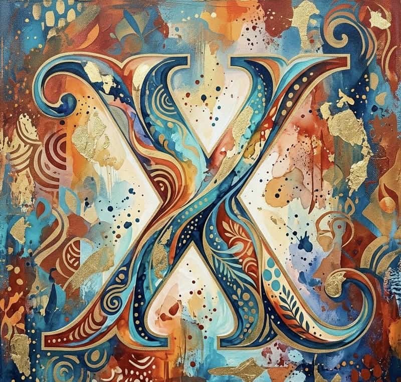 Trendy X Letter Profile Pictures with Soft Vibes