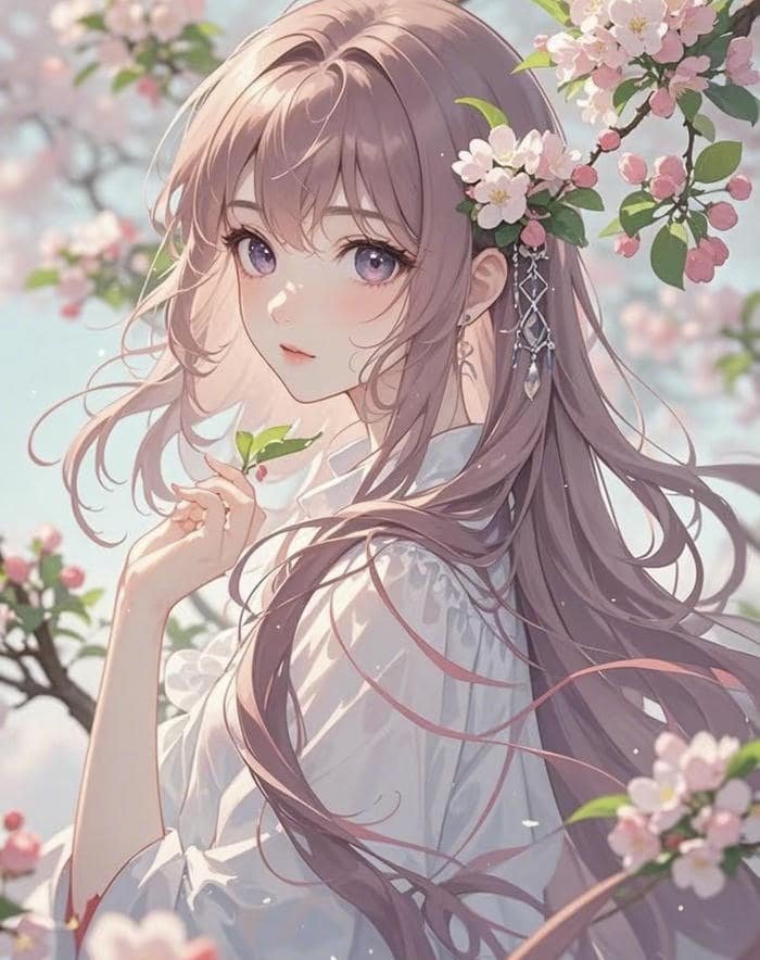 anime girl avatar art