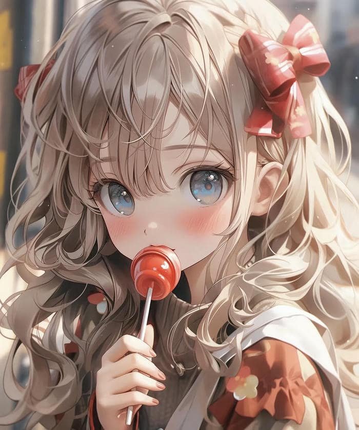 anime girl expression