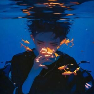 cartoon dp sad posture