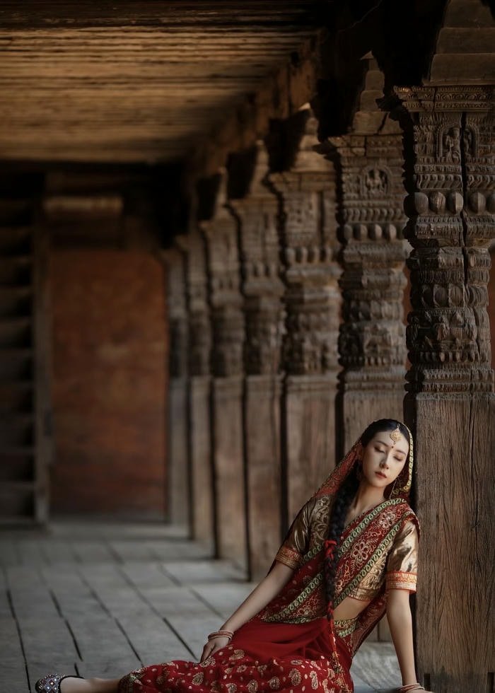 cute cultural look in kashmiri girls dp