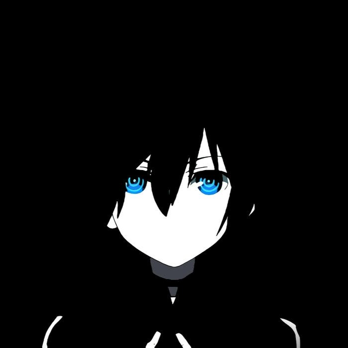 dp black clean background profile picture look