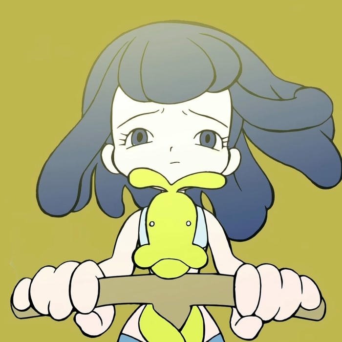 dp girl simple for instagram kawaii illustration